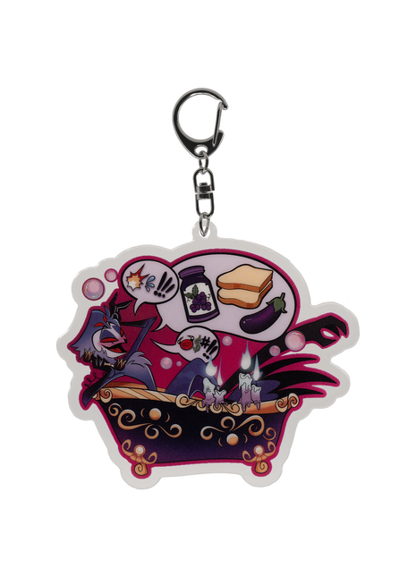 Murder Family - Bathtub Stolas - Acrylic Keychain *LIMITED STOCK*