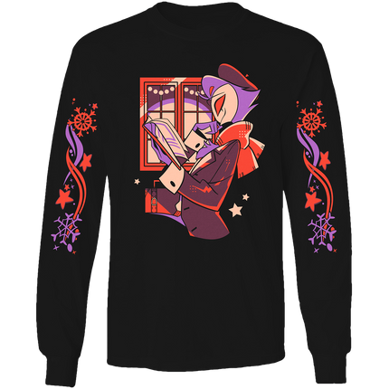 Long Sleeve Shirt - Stolas - Cozy Winter w/Printed Sleeves *PRE-ORDER*