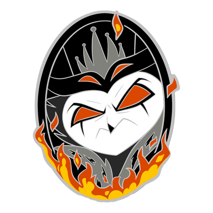 Stolas Fiery Portrait - Enamel Pin *FINAL SALE*