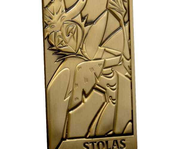 Stolas Gold Plated Metal Collectible Card *FINAL SALE* – Shark Robot