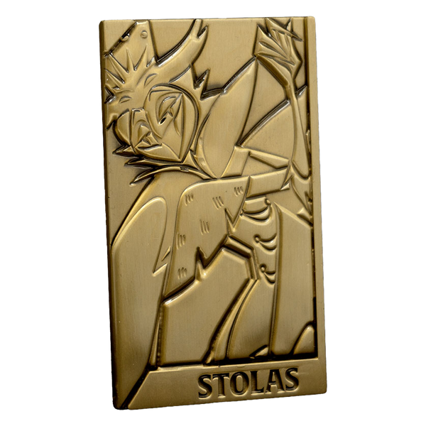 Stolas Gold Plated Metal Collectible Card *FINAL SALE* – Shark Robot