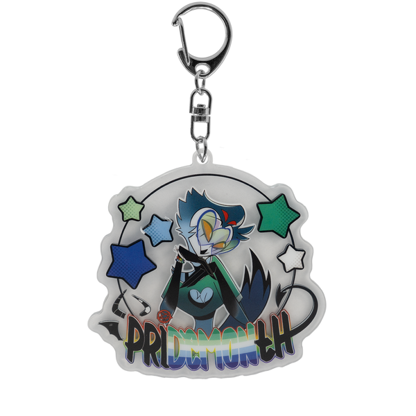 Stolas - Pride 2025 Acrylic Keychain *LIMITED STOCK* – Shark Robot