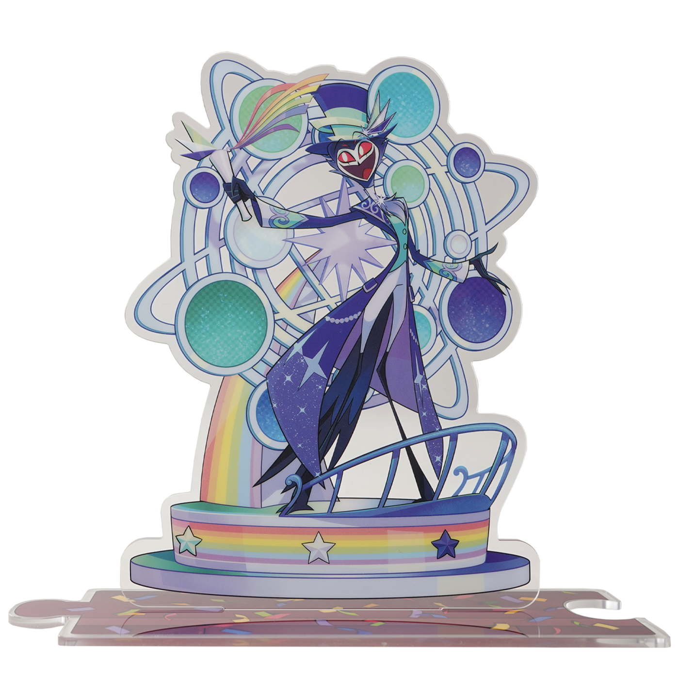 Stolas - Pride Parade - Acrylic Standee *LIMITED STOCK* – Shark Robot