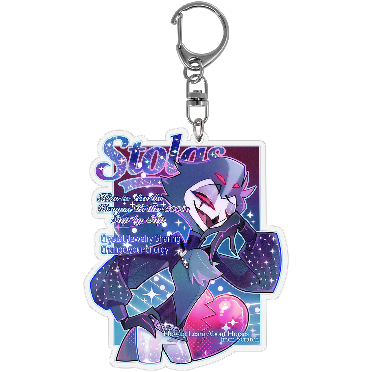 Stolas - Key To My Heart Keychain *PRE-ORDER* 4