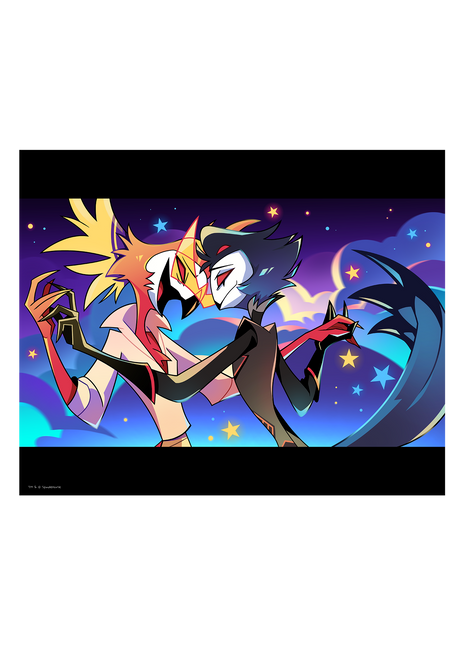 Stolas and Vassago Dance Poster Print *LIMITED RUN*