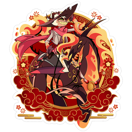 Striker and Bombproof - Year of the Horse Sticker *LIMITED STOCK*