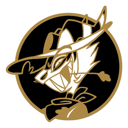 Demon Striker GOLD Enamel Pin *FINAL SALE*