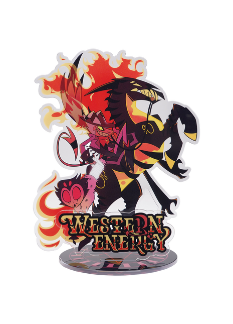 Western Energy - Striker & Stolas Standee *LIMITED STOCK*