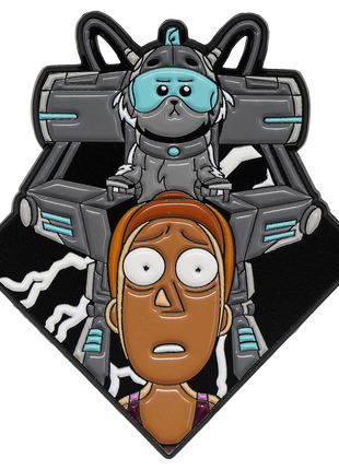 Rick and Morty Summer and Snowball Pin *LAST CHANCE*