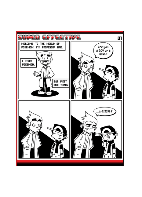 Super Effective Comic Print