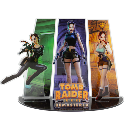 Tomb Raider Remastered IV-VI Standee Set *PRE-ORDER*