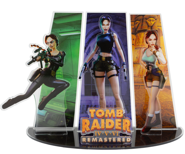 Tomb Raider Remastered IV-VI Standee Set – Shark Robot