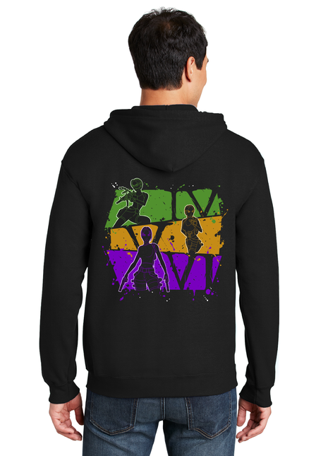 Zip Up Hoodie - TR Remastered Logo/Back *COMING SOON*