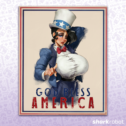 God Bless America - Art Print