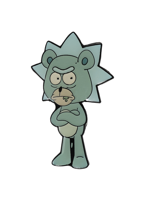 Rick and Morty Teddy Rick Pin *LAST CHANCE*