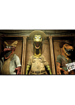 Terrible Lizards Deskmat *PRE-ORDER*