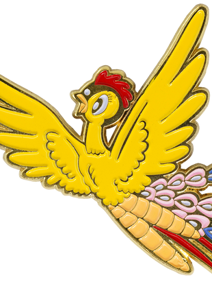 Tezuka Firebird Pin*LAST CHANCE*