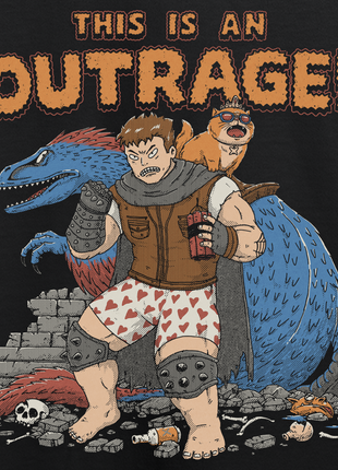 Outrage T-shirt *PRE-ORDER*