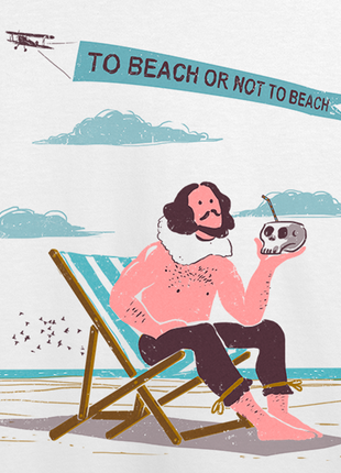 To beach or not to beach T-shirt