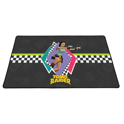 Tomb Raider Retro Throwback Playmat