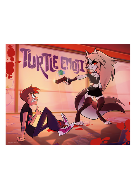 Turtle Emoji Poster Print *LIMITED RUN*