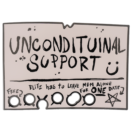 Uncondituinal Support Oversize Pin