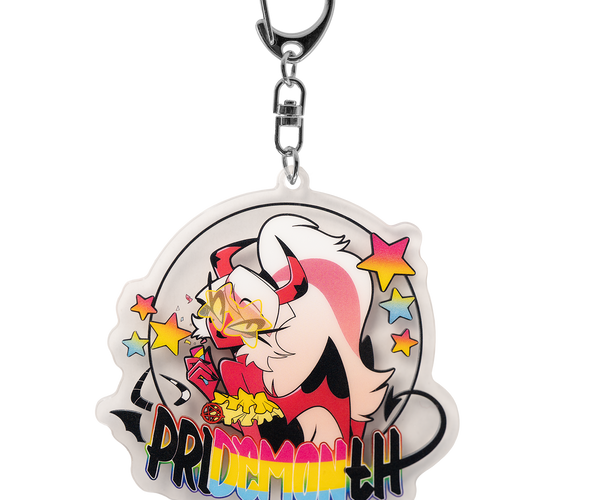 Verosika - Pride 2025 Acrylic Keychain – Shark Robot