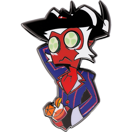 Exes and Oohs - Vacation Crimson Enamel Pin *LIMITED STOCK*