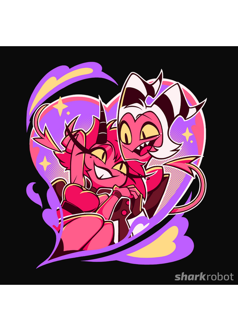 Long Sleeve Shirt - Millie and Moxxie Valentines 2025  w/Printed Sleeves *LAST CHANCE*