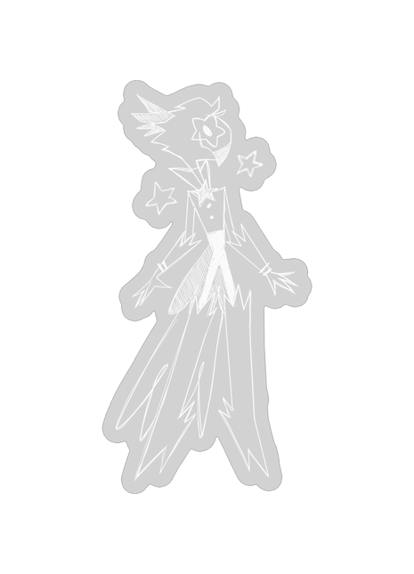 Sketchy Vassago Car Decal *LIMITED STOCK*