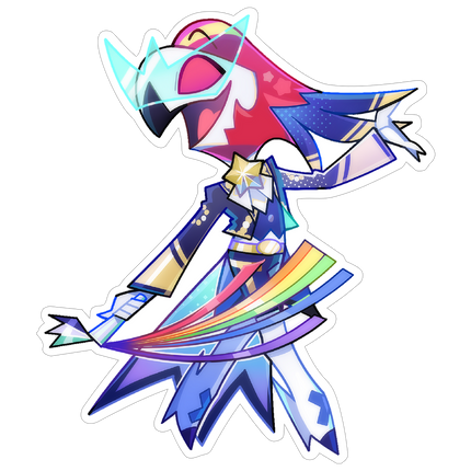 Chibi Pride Vassago Sticker *PRE-ORDER*