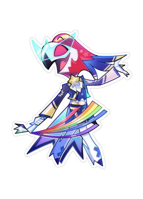 Chibi Pride Vassago Sticker *PRE-ORDER*