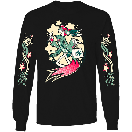 Long Sleeve Shirt - Vassago - Cozy Winter w/Printed Sleeves *PRE-ORDER*