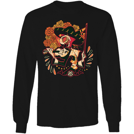 Long Sleeve Shirt - Vassago Día de los Muertos *LAST CHANCE*