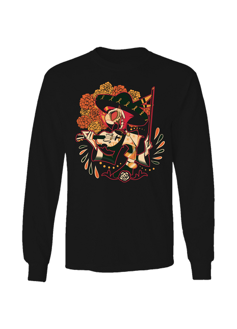 Long Sleeve Shirt - Vassago Día de los Muertos *LAST CHANCE*