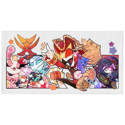 Vassago's Ship Beach Towel