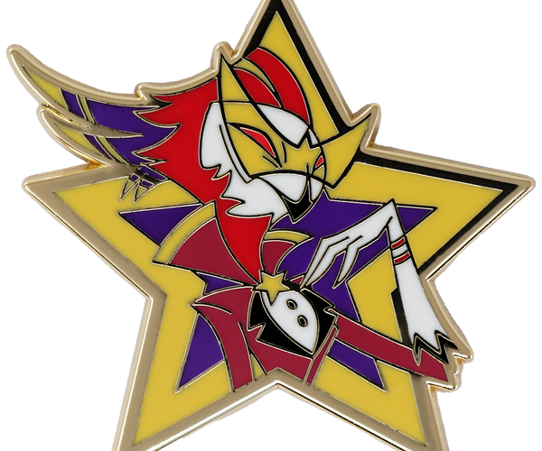 Vassago Star - Enamel Pin – Shark Robot Vassago Star - Enamel Pin – Shark Robot
