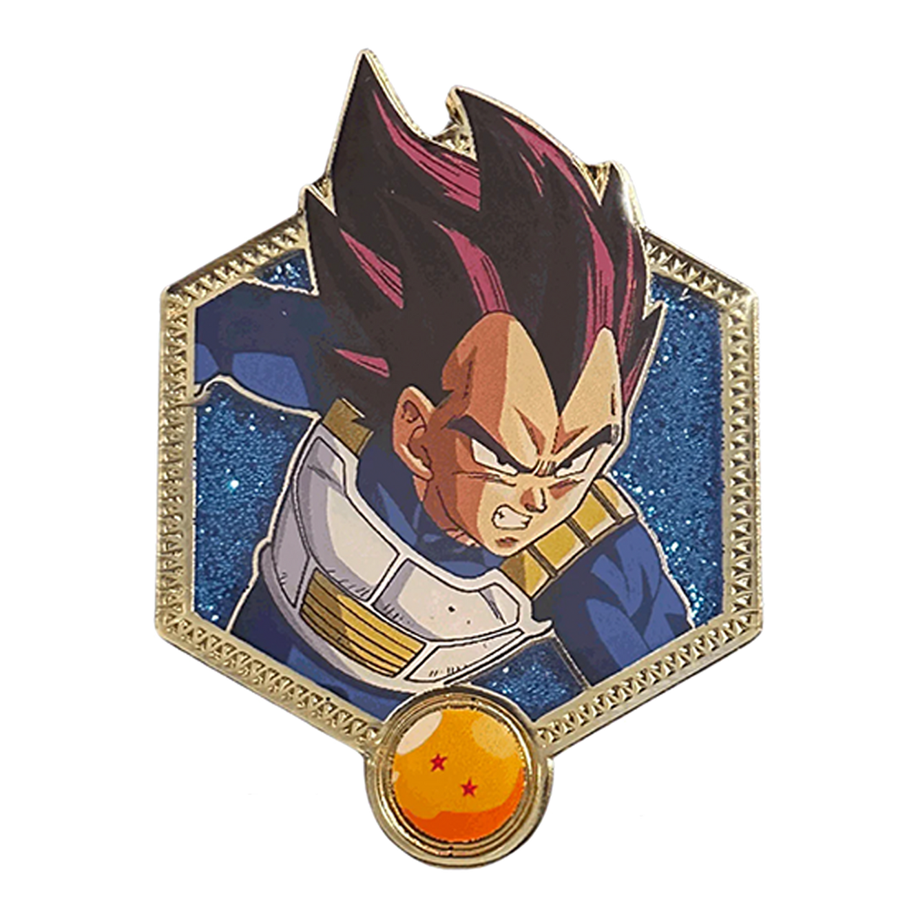 Vegeta - Golden Series 2 - DBZ Pin – Shark Robot