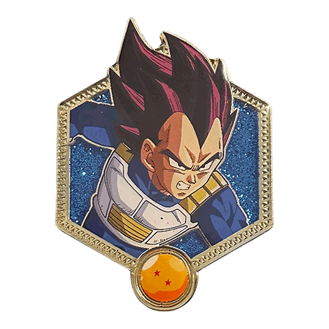 Vegeta - Golden Series 2 - DBZ Pin – Shark Robot