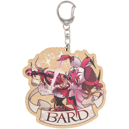 Bard Verosika - Wooden Keychain *LIMITED STOCK*