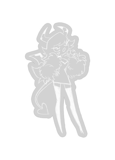 Sketchy Verosika Car Decal *2ND WAVE PRE-ORDER*