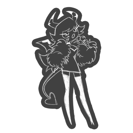 Sketchy Verosika Car Decal