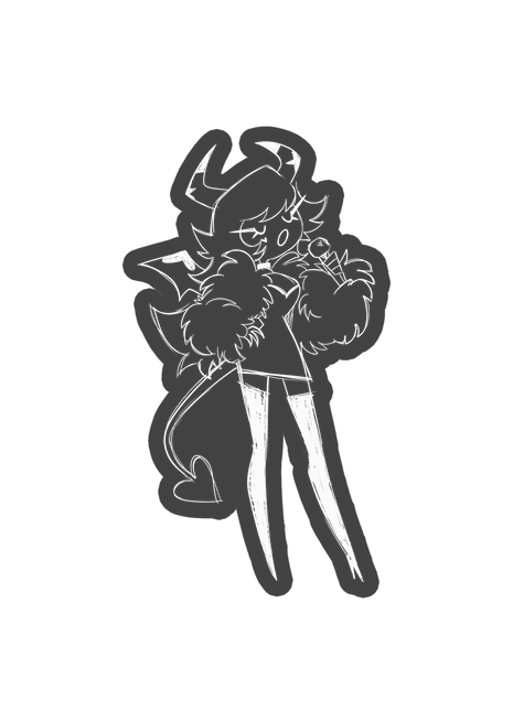 Sketchy Verosika Car Decal