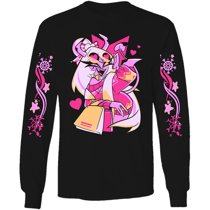 Long Sleeve Shirt - Verosika - Cozy Winter w/Printed Sleeves *PRE-ORDER*