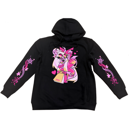 Pullover Hoodie - Verosika - Cozy Winter w/Printed Sleeves *PRE-ORDER*