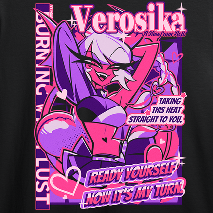 Pullover Hoodie - Verosika - From Helluva Boss with Love *LAST CHANCE*