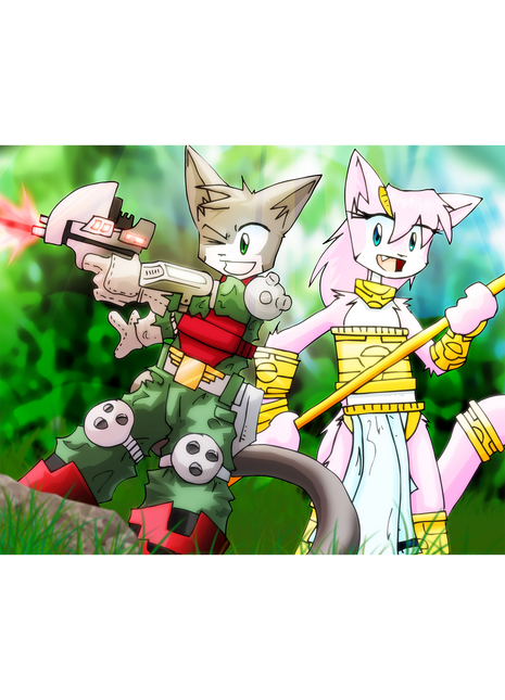 VG Cats Jungle Adventure - Poster Print