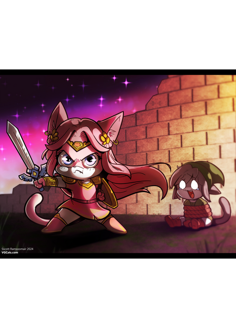 Warrior Princess Rescue - Poster Print