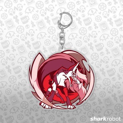 Feral Loona - Acrylic Keychain *PRE-ORDER*