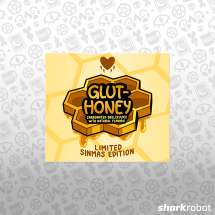 Glut-Honey Bottle Label Sticker Sticker *PRE-ORDER*